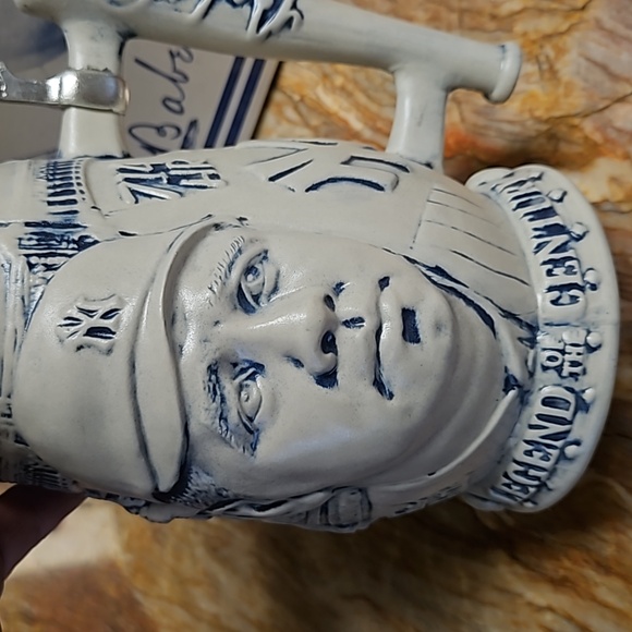 AVON BABE RUTH Lidded 3D Legend of the Century collectible Beer Stein Mug Cup - Picture 5 of 8